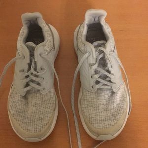 Grey Adidas Sneakers With Cloud Foam